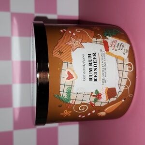 Bath & Body Works Rum Rum Reindeer 3-wick Candle